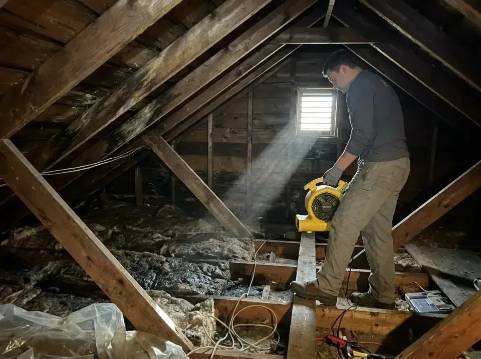 attic-water-damage-drying-proc-007 — frequently asked questions, Emergency Water Extraction & 24/7 Flood Response in Creedmo…